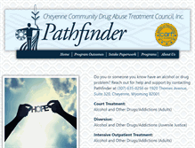 Tablet Screenshot of pathfinderwy.org